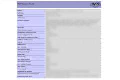 phpinfo()関数を使ってphp情報を表示させる方法
